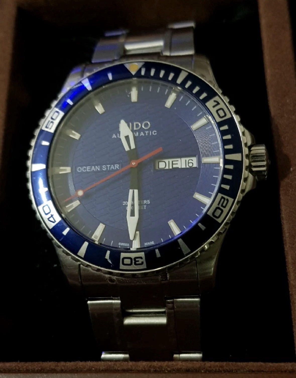 Mido Ocean Star Captain Automatic Wrist Watch for Men
