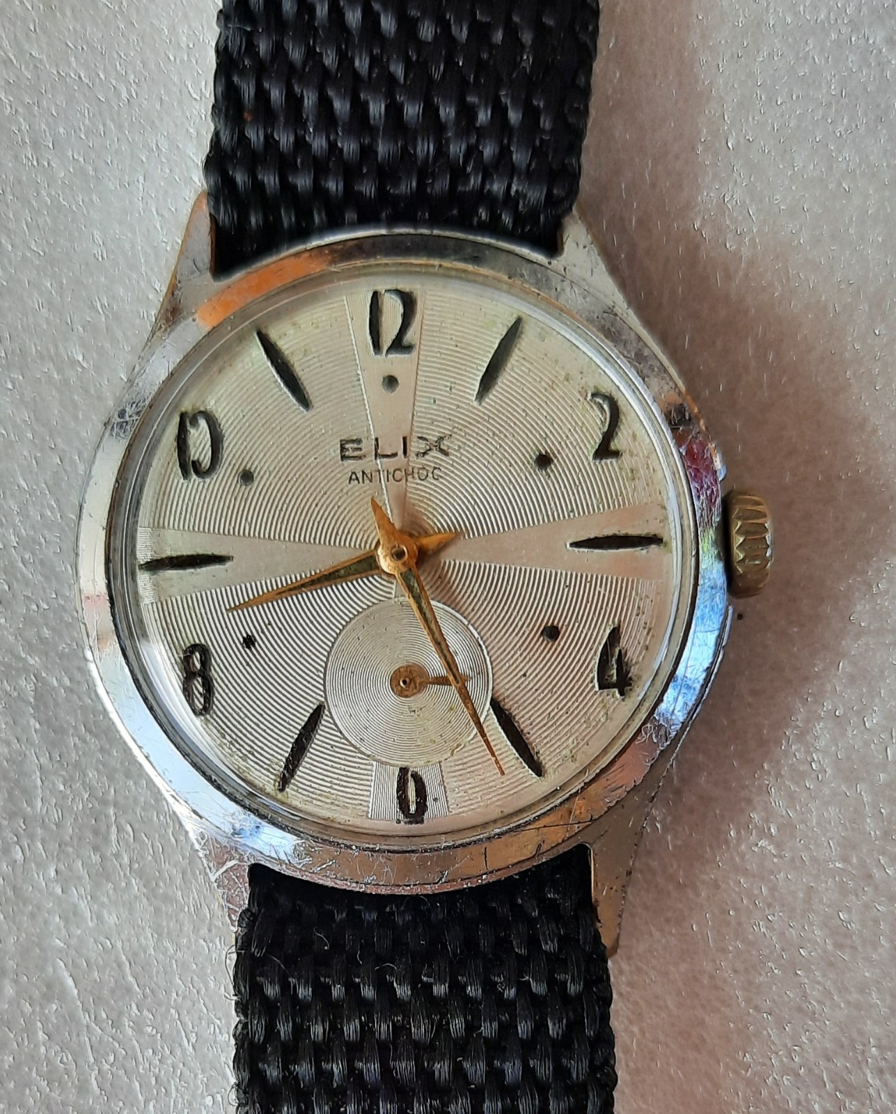 Elix watch – Cupillard FE 233 – Working – Serviced