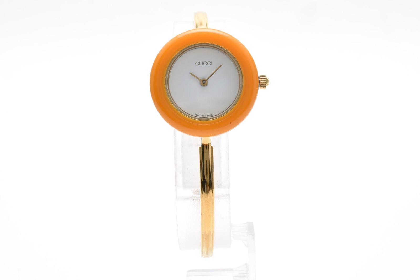 GUCCI Change Bezel 11/12.2 1100L gold vintage Quartz Woman’s Watch