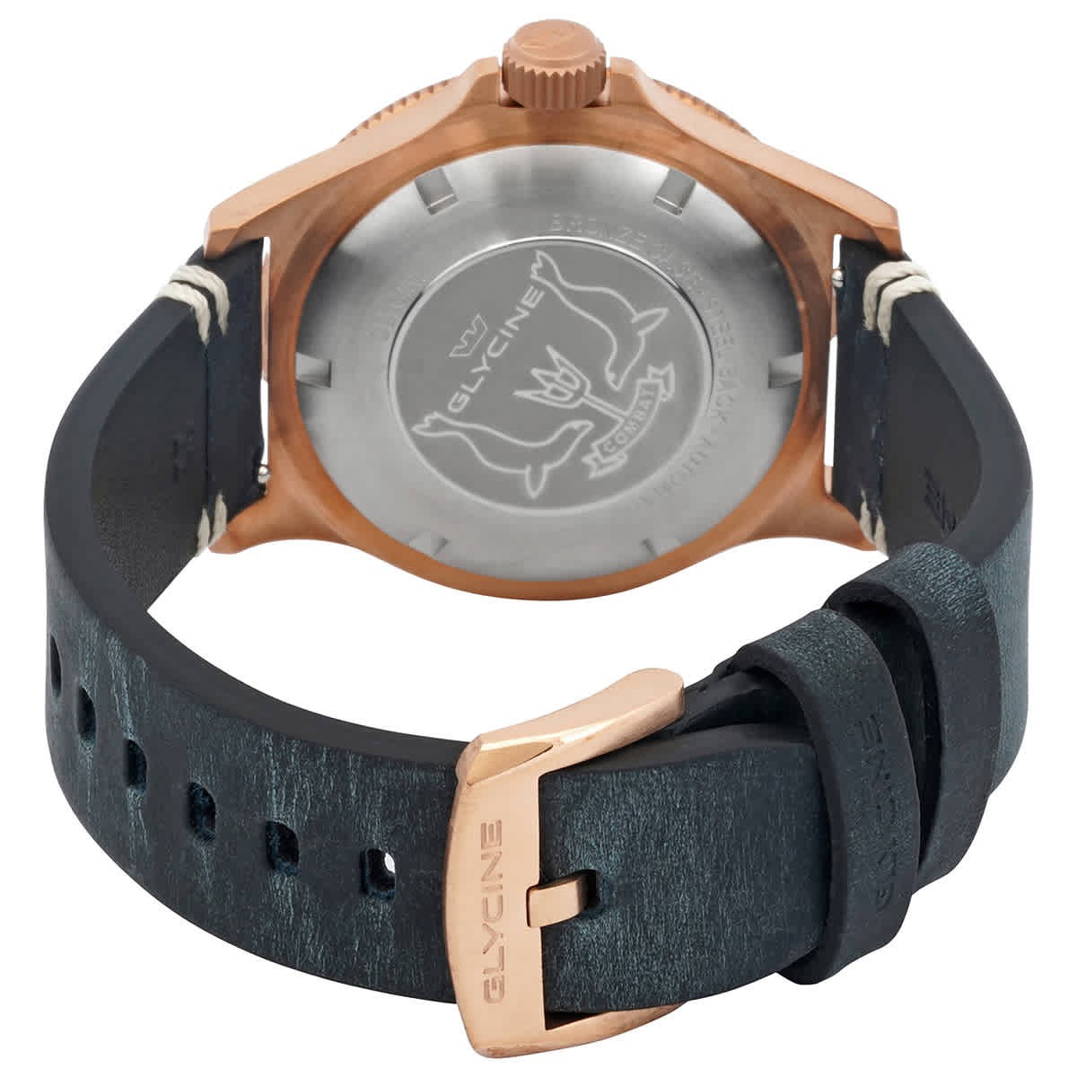 Glycine Combat Sub Bronze Automatic Blue Dial Men’s Watch GL0421