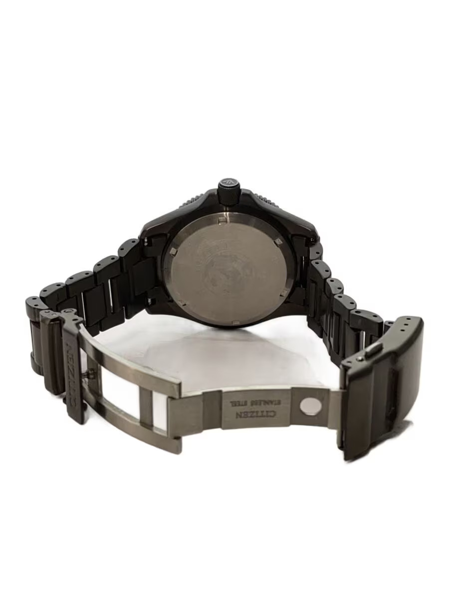 CITIZEN Quartz Watch Analog Stainless BLK SLV B877 R011626