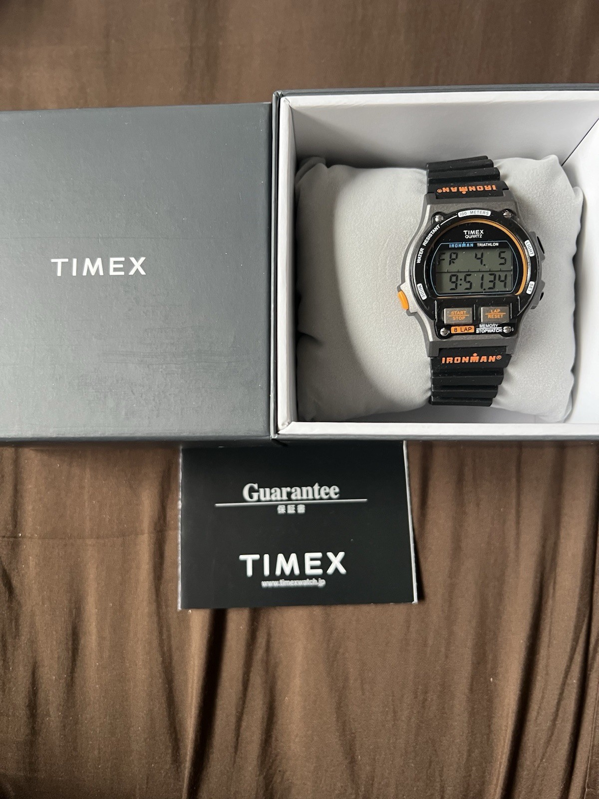 Timex Ironman 8 Lap TW5M54300 Men’s Watch 39mm Japan limited edition model