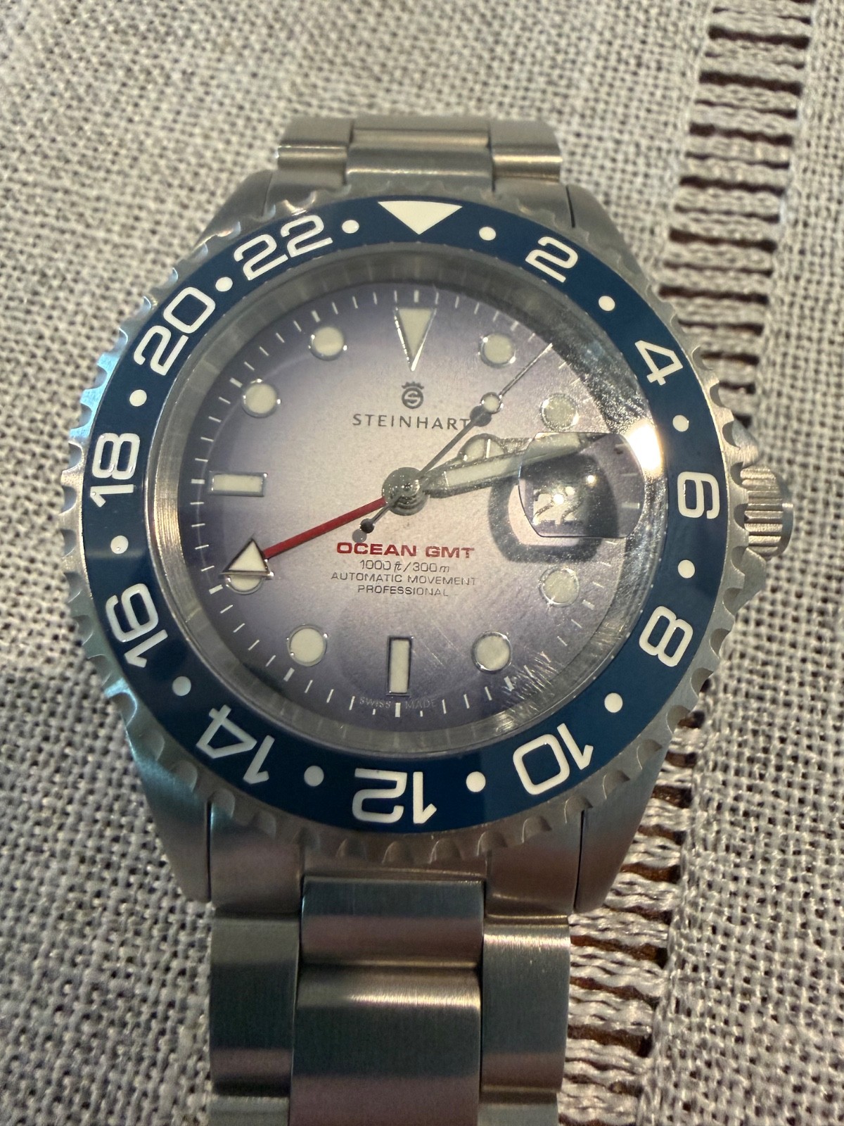 Gnomon SteinHart Ocean One GMT Premium Ceramic Limited Edition Automatic 42MM