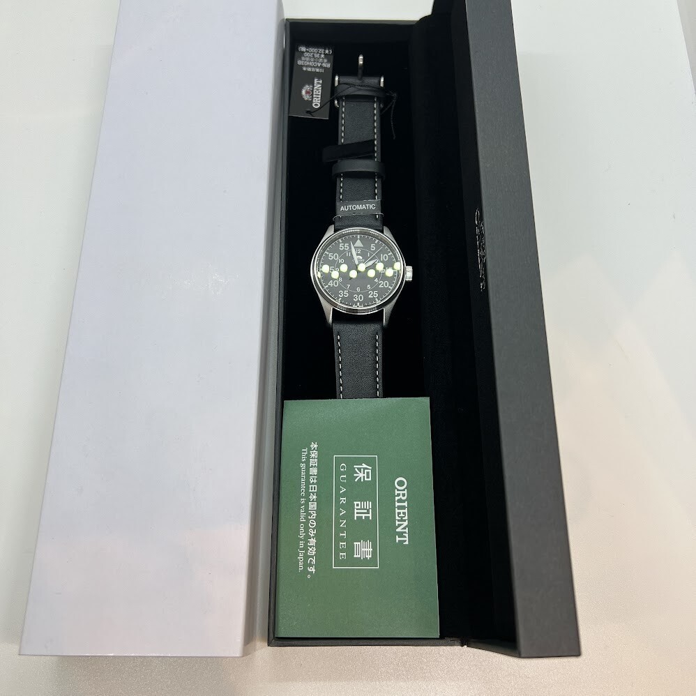 Brand New Orient RN-AC0H03B Automatic Flight Pilot Sports Mechanical Black Japan