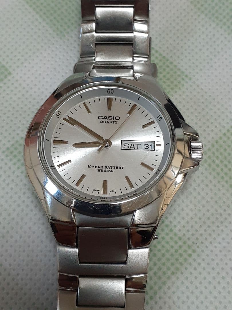 CASIO Quartz Watch 10-Year Battery Unit