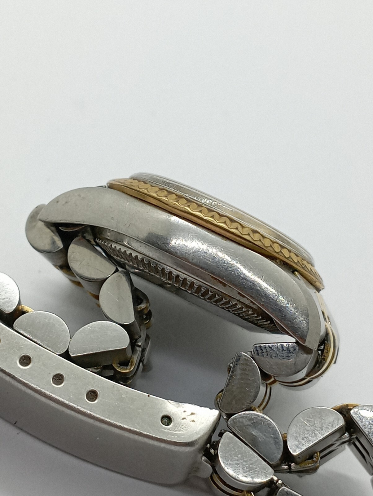 Vintage CATENA DIVER AUTOMATIC DATE JUST CROWN on Screw Original Bracelet Watch!