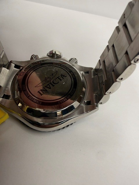 Invicta Grand Diver Sidereon Men’s Watch – 52mm. Steel (48587)