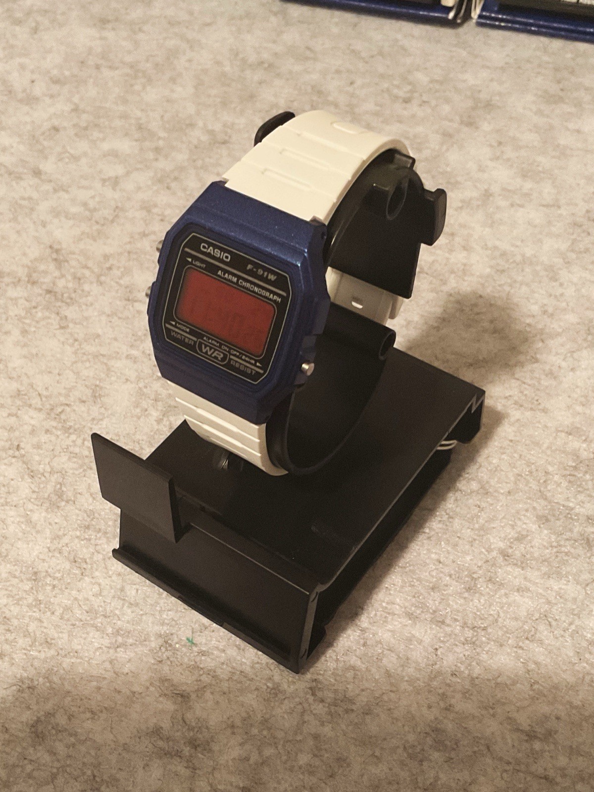 New Red White And Blue Casio F91
