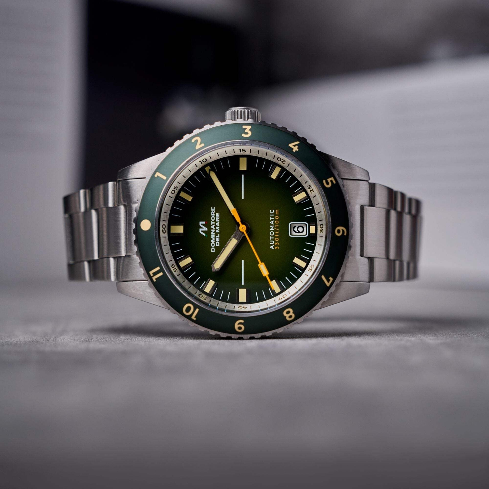 Tropea Automatic Green / Steel Stainless Steel | Green Dial Wristwatch DD-8026-3