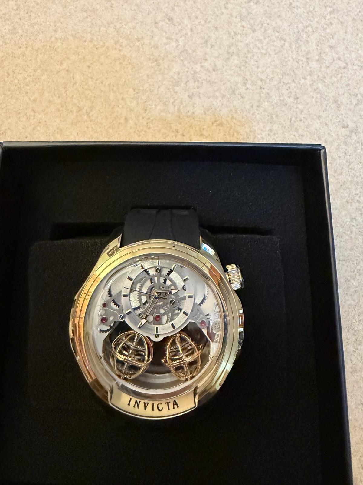 Invicta Mens Specialty Twin-Axis Watch (Model# 47375) Quartz – 30WR -Brand New