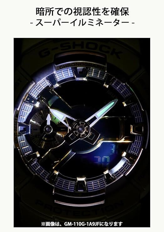 CASIO Wristwatch G SHOCK Metal Covered GM 110 1AJF Men s