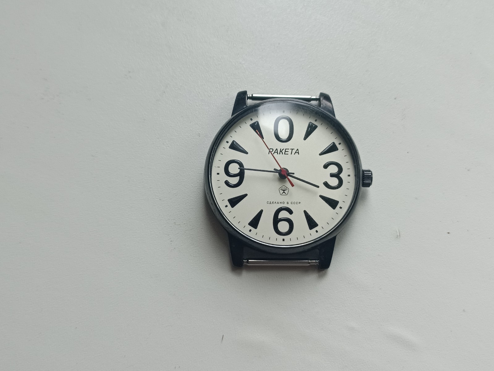 Wristwatch Raketa Big Zero 2609 HA 17 jewels USSR jewels serviced