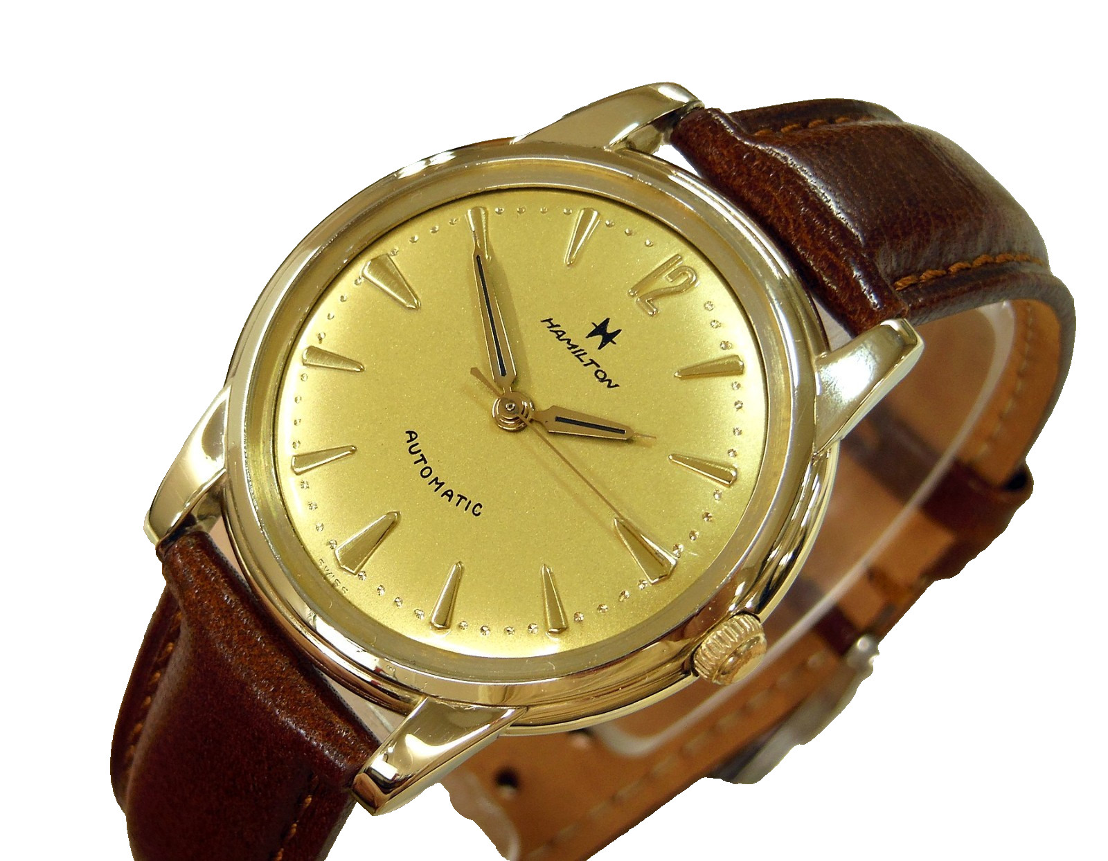 1950’s Vintage HAMILTON Automatic, Stunning CHAMPAGNE Dial, Serviced / Warranty