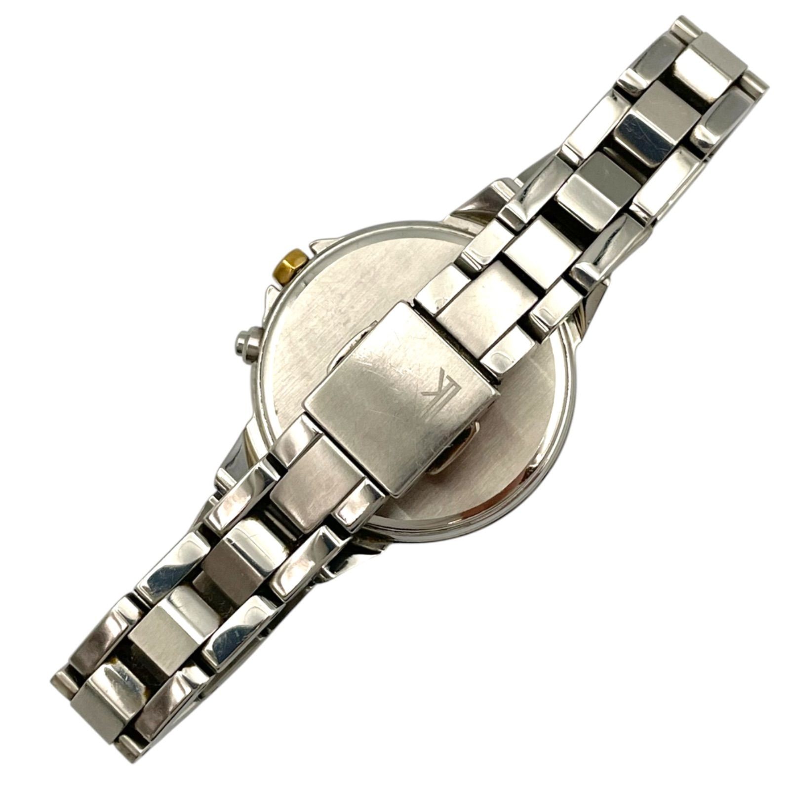 Seiko Lukia 1B25-0AC0 Solar Quartz Silver Dial Women Wristwatch