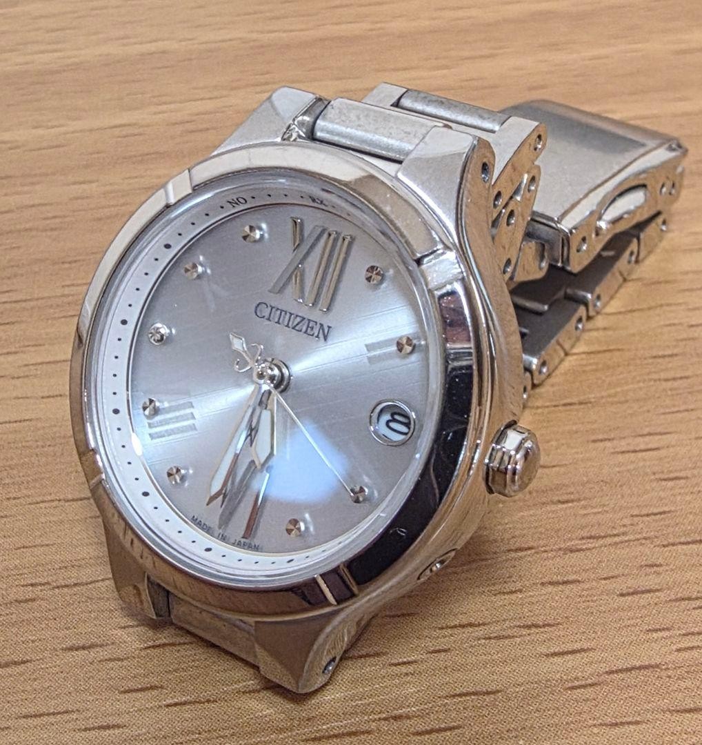 ☆Excellent condition & new battery Citizen Cross Sea Titanium Radio-Contro