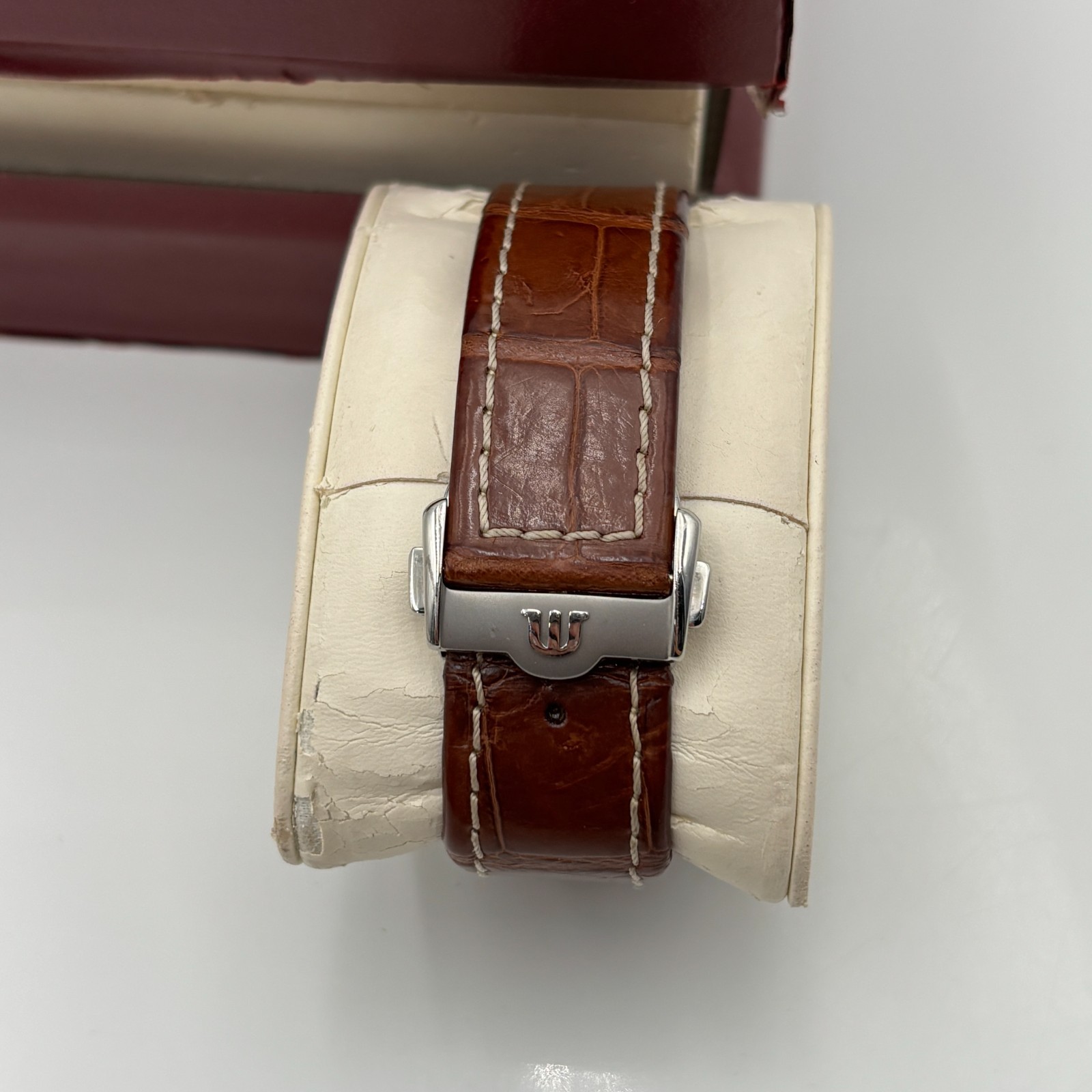 Maurice Lacroix Masterpiece Phase de Lune – MP6439 – Brown Band – Good Condition