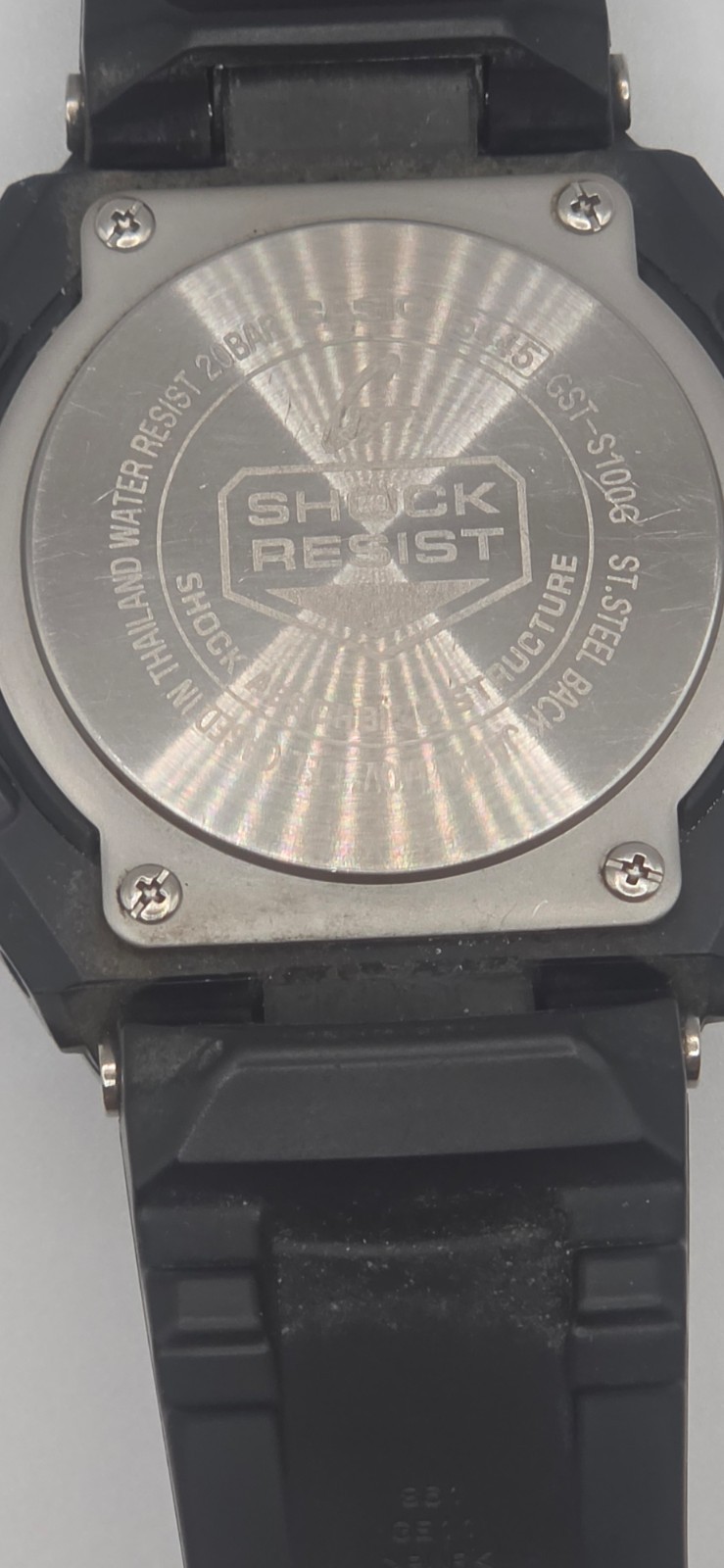 Casio G-Shock 5445 Black Men’s Watch – GST-100G