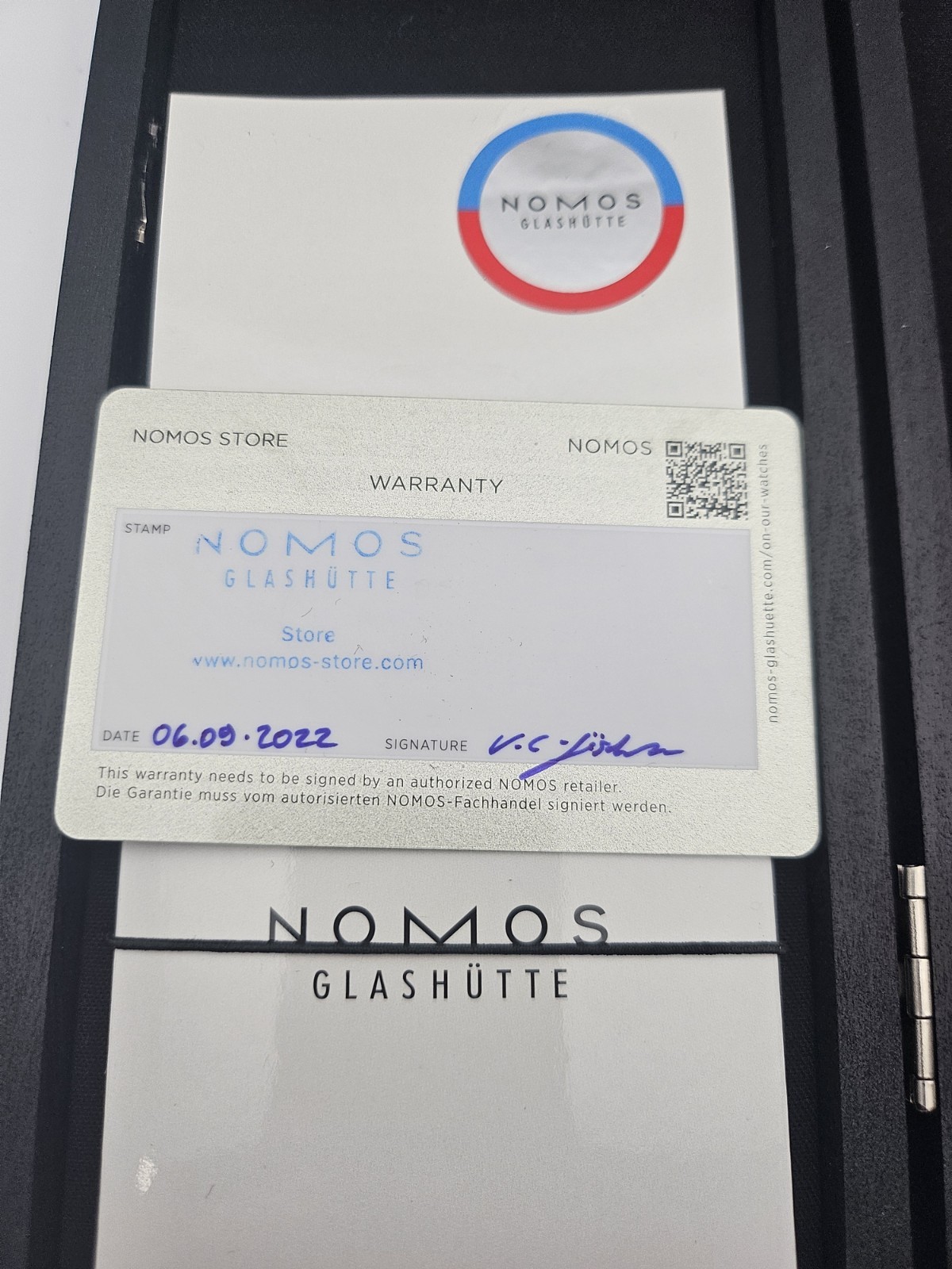 Nomos Glashutte Club Campus 38 38.5mm | Ref: 735 [Exhibition Caseback]