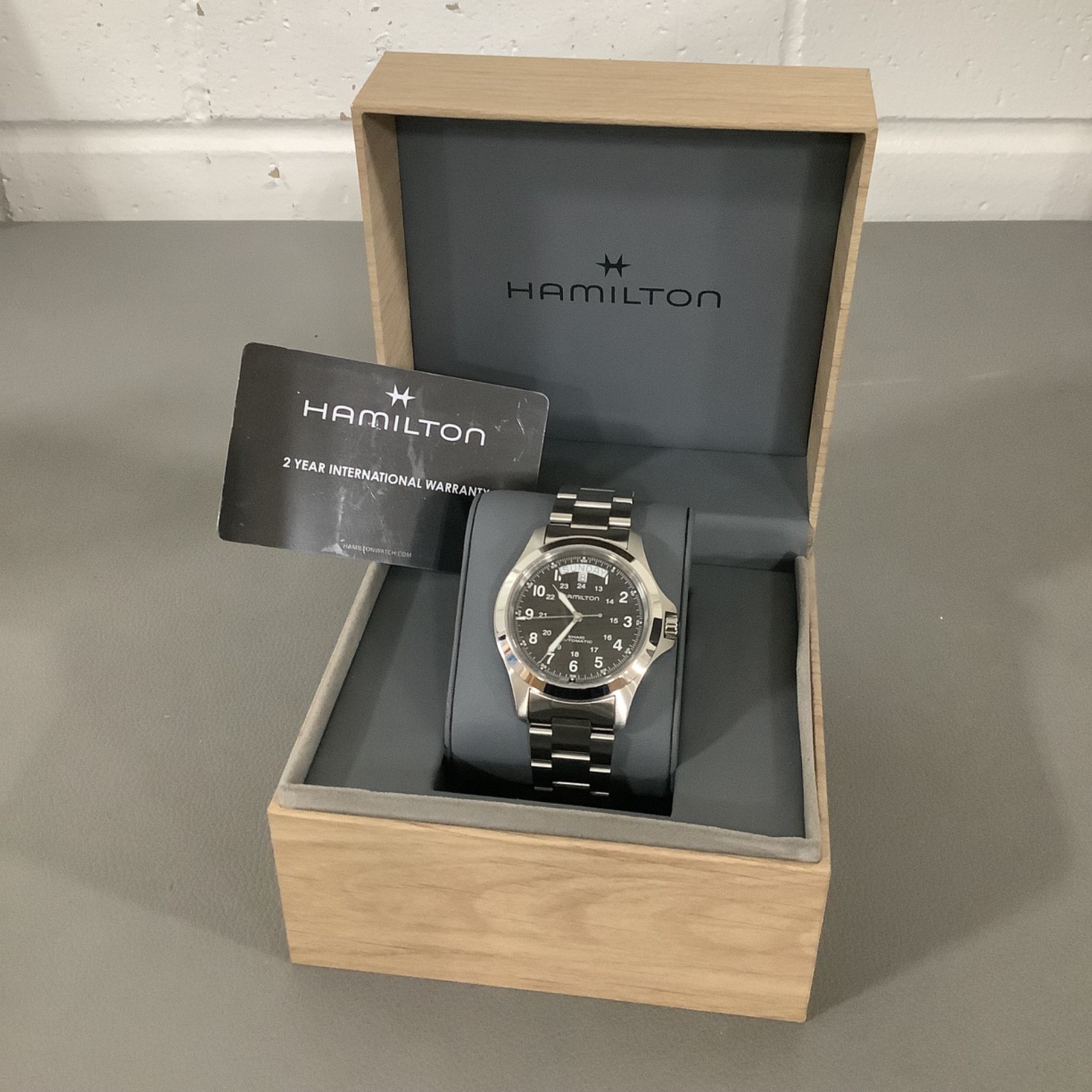 Hamilton Khaki Field King Automatic Men’s Watch- 40mm Stainless Steel