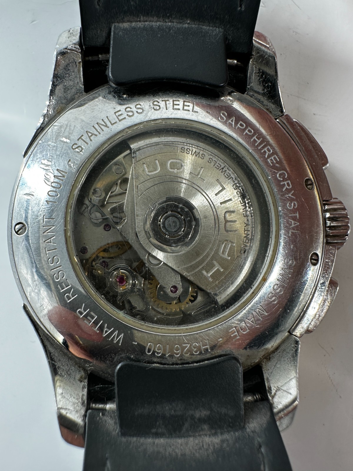 Hamilton Jazzmaster H326160 Chronograph Black Dial AT Men’s Swiss
