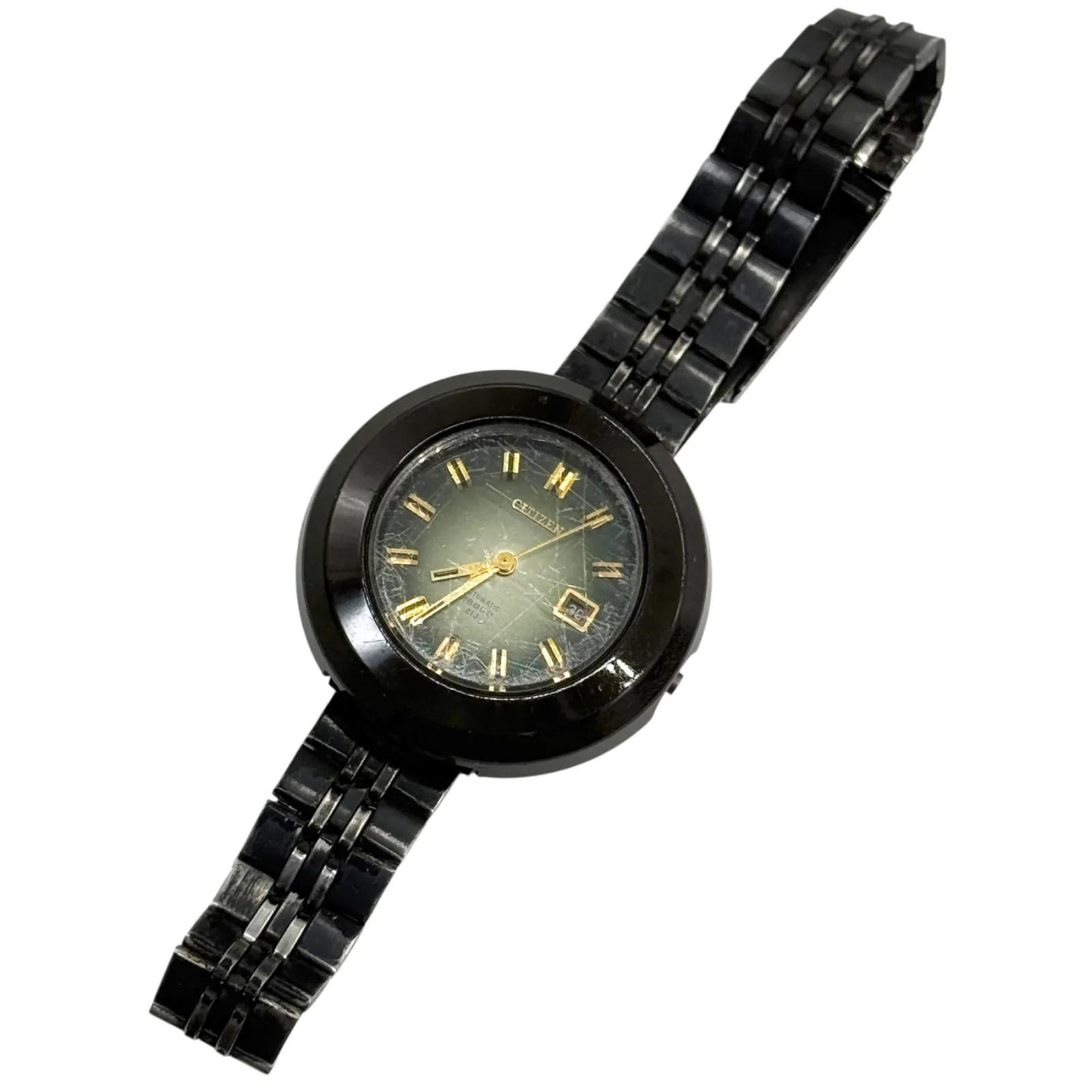 [Defective/Working] Citizen AT Automatic 4-690648-K Cosmostar V2 28800 21 Jewels