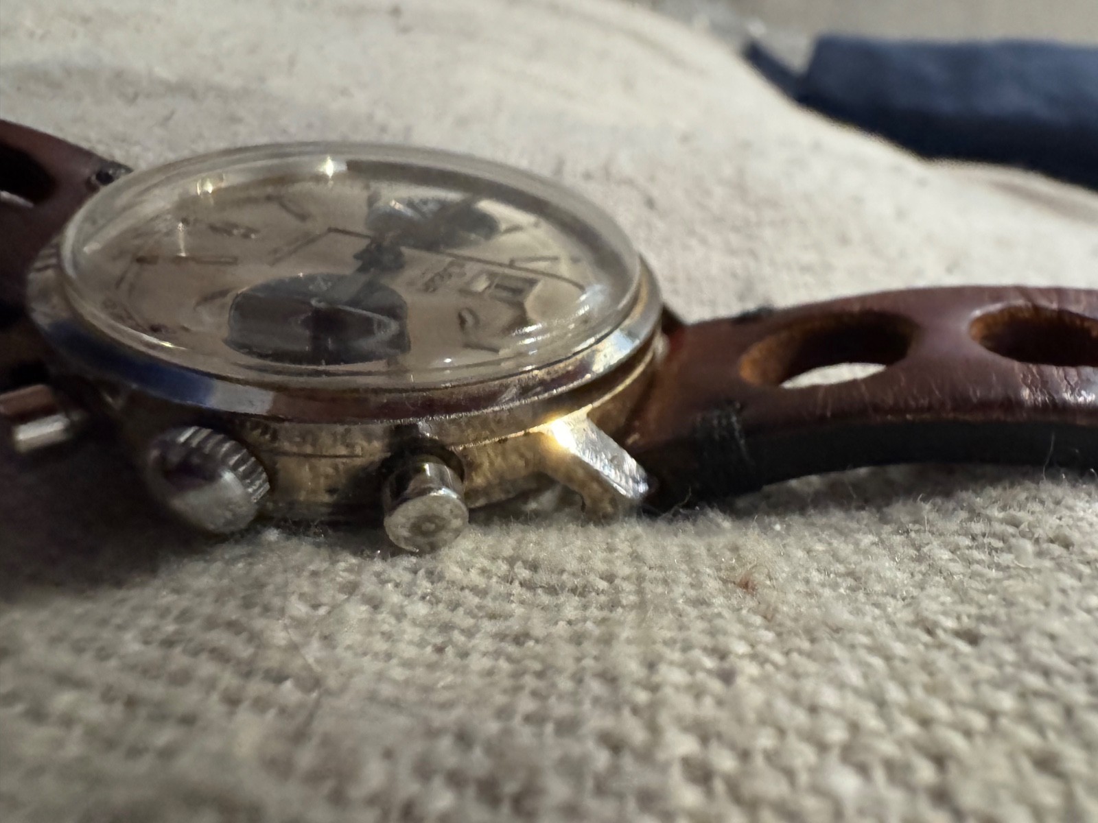 Le Jour vintage Panda Chronograph Date Valjoux