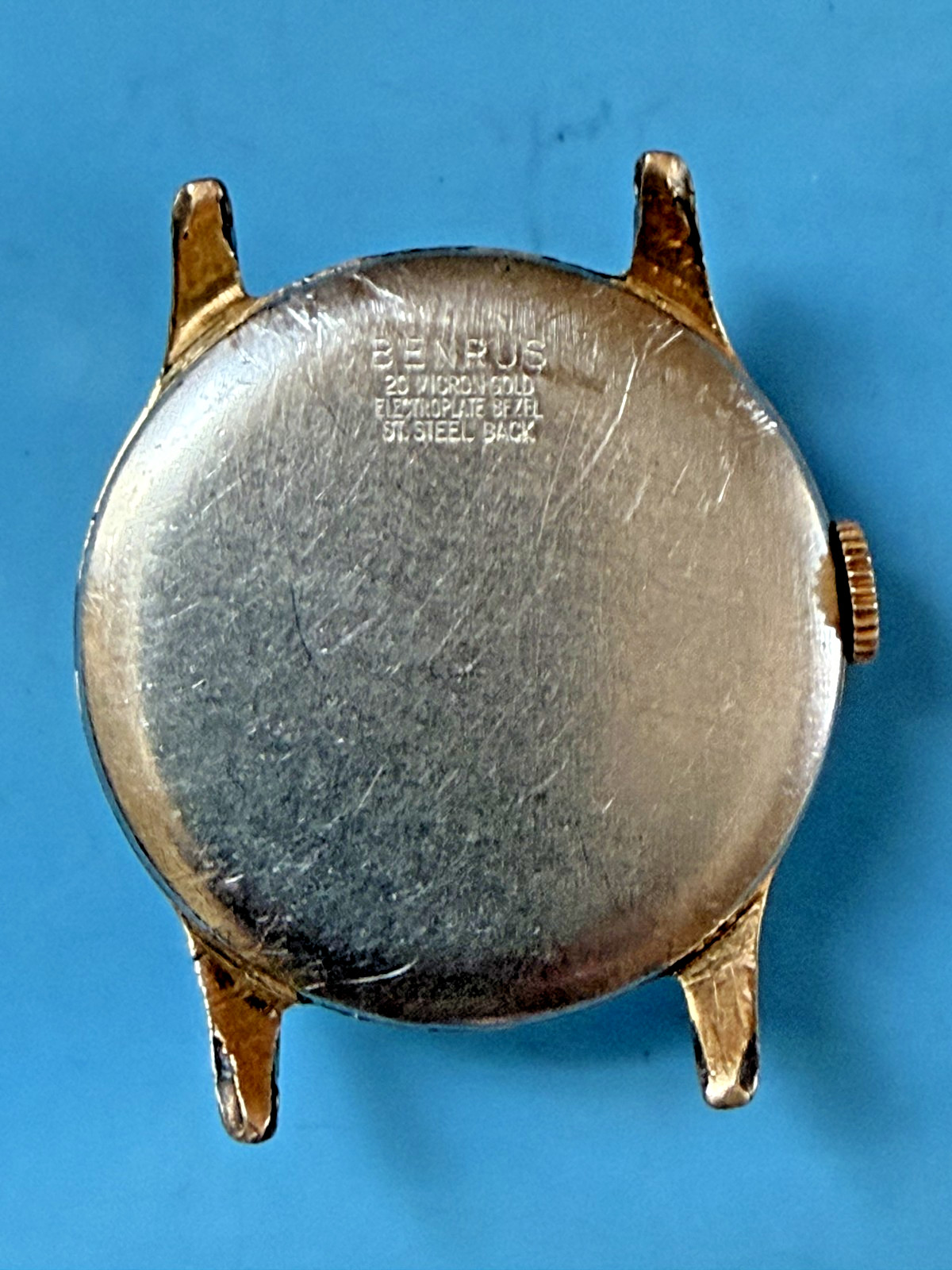 Vintage Benrus 17J BB14 Mechanical Watch Gold Filled – Running