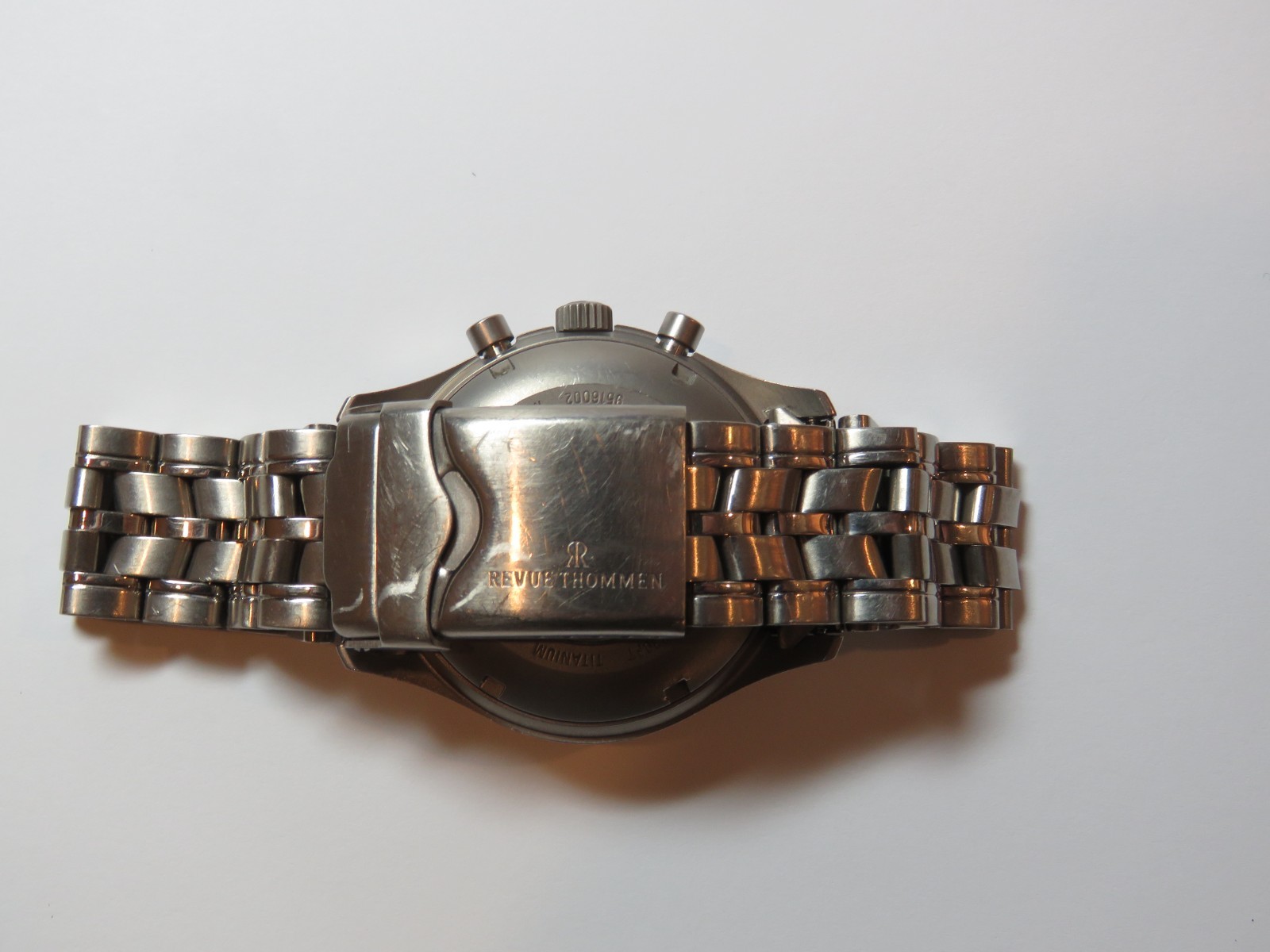 Revue Thommen Airspeed Automatic Chronograph Watch, Lemania 5100, Rare
