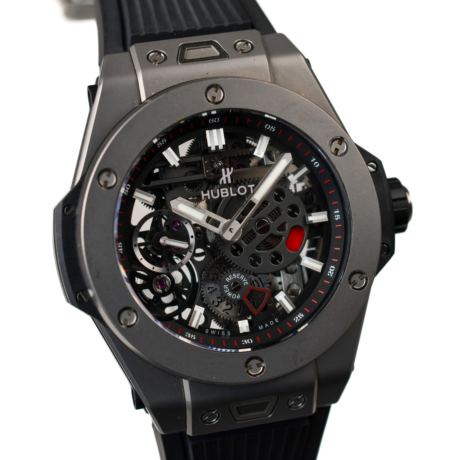 Hublot Big Bang Meca 10 414.NI.1123.RX 2019 45mm Retail $25,200 Full Set Manual