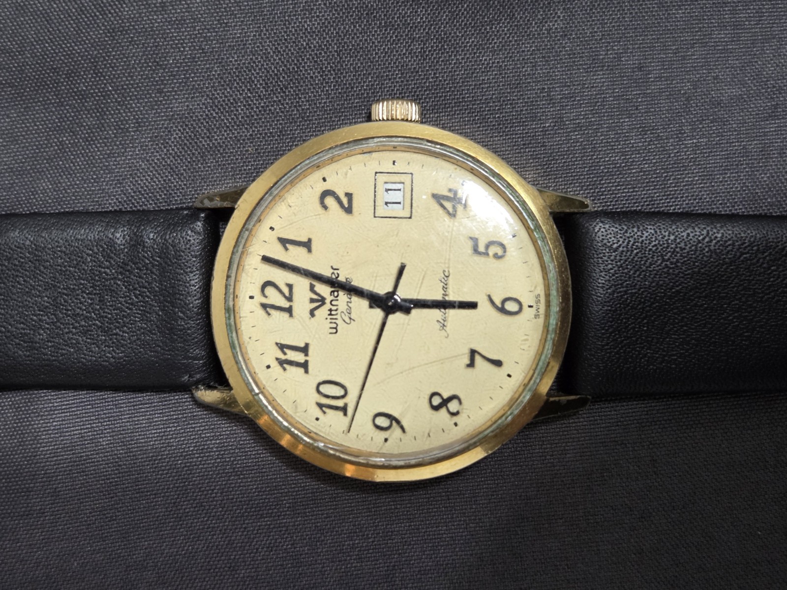 Vintage 1960s Wittnauer Geneva Automatic Watch – Cal. C11AS – Swiss – Project