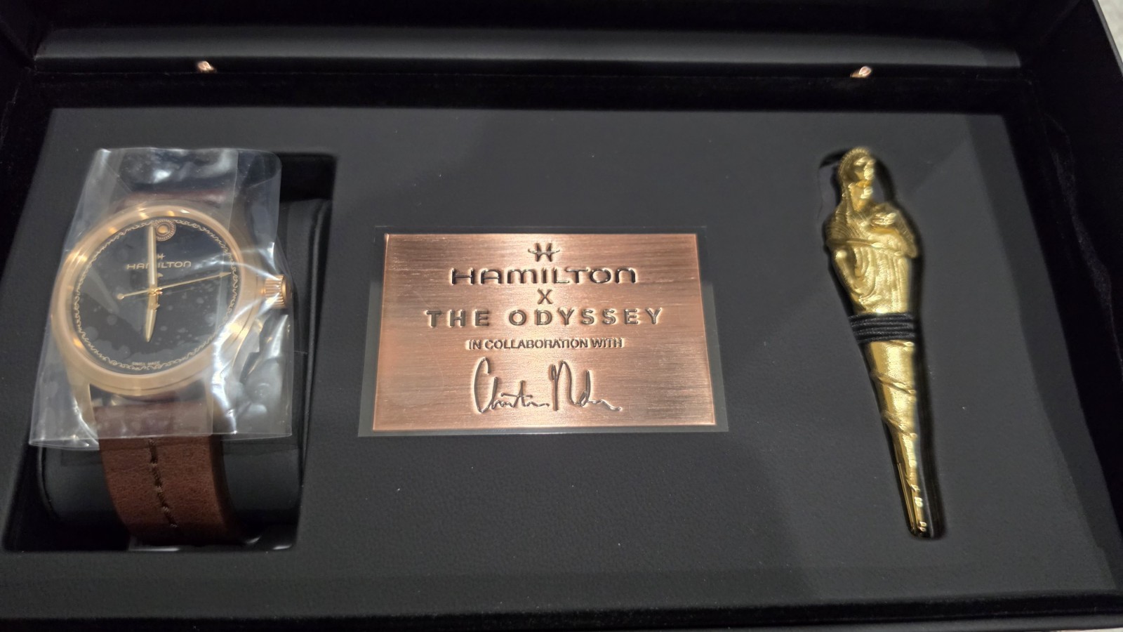 Hamilton X The Odyssey Limited Edition automatic khaki watch H70675530 Sold out