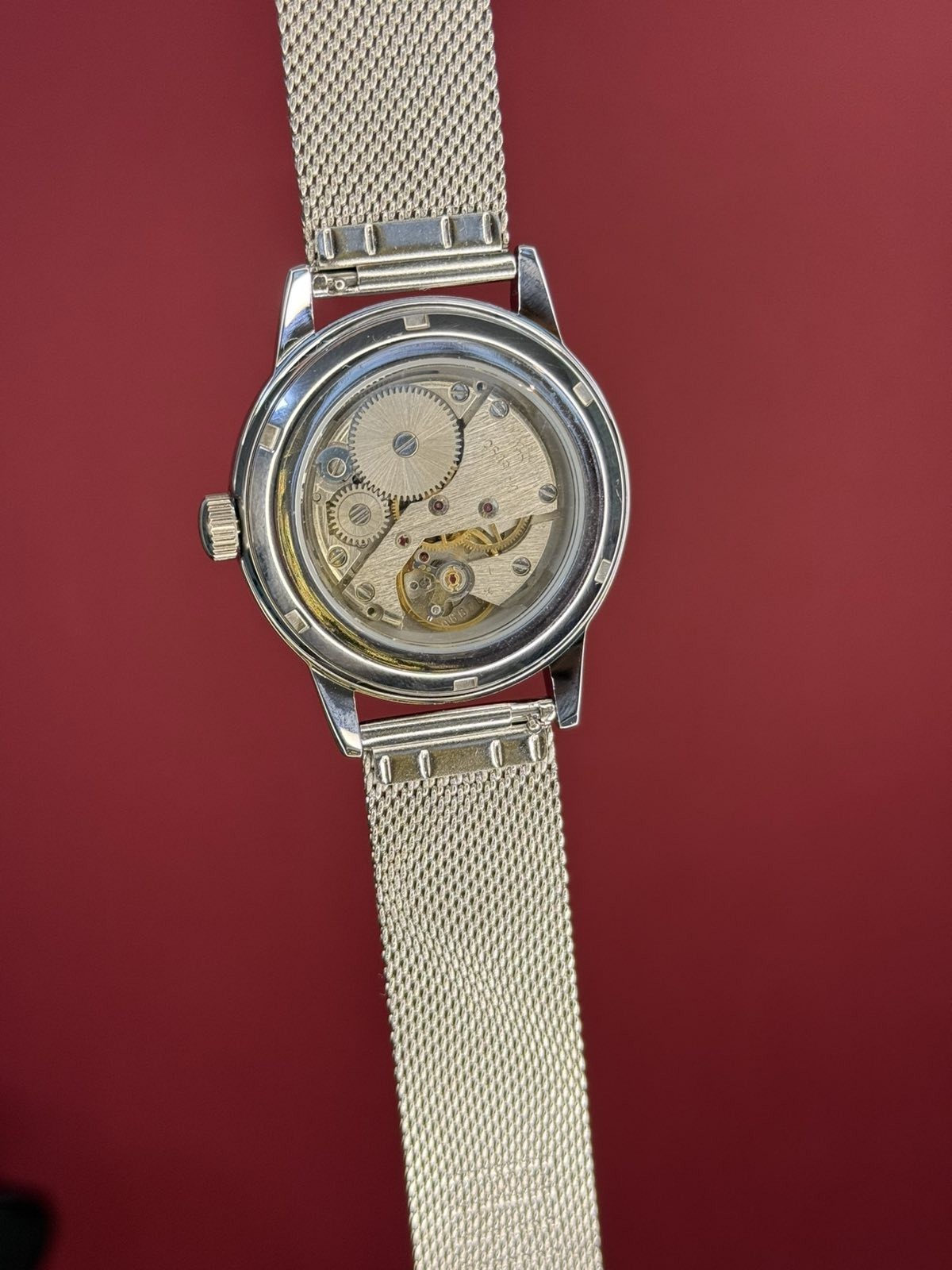 Watch Rakets 24h Mechanical Wrist Polar Men’s Russian Soviet USSR Strap Silver