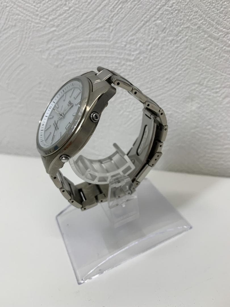 [Used] CASIO LINEAGE LIW-T130T Tough Solar Wave Ceptor Titanium Watch From JAPAN