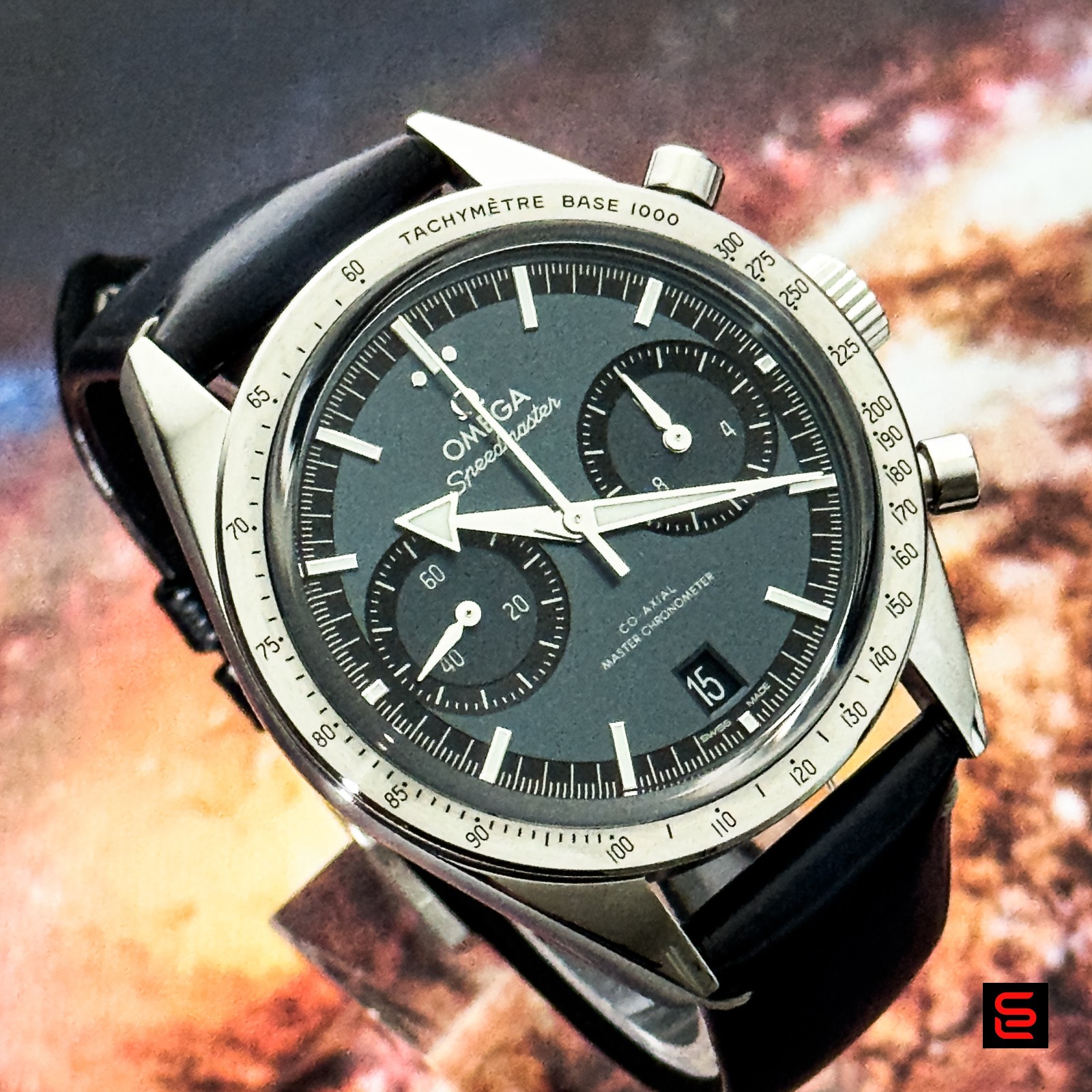 Omega Speedmaster ’57 CO‑Axial Chronograph Blue Dial 40.5mm 332.12.41.51.03.001