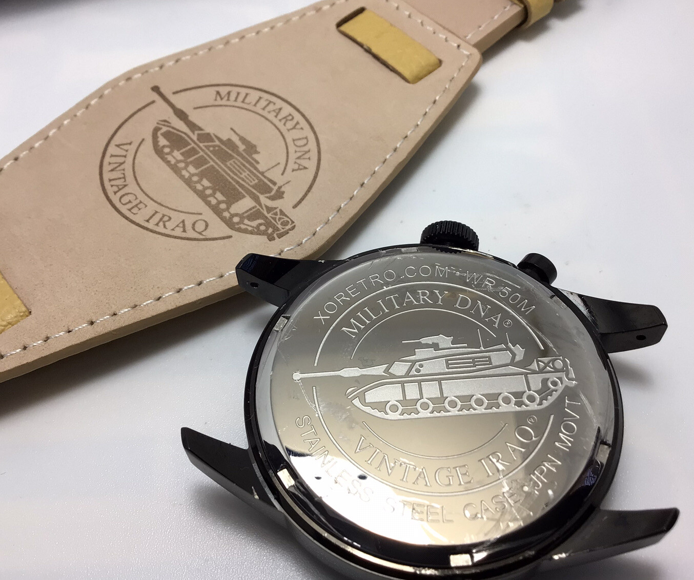 XO Retro Men’s Watch – Military DNA – Vintage Iraq 1991