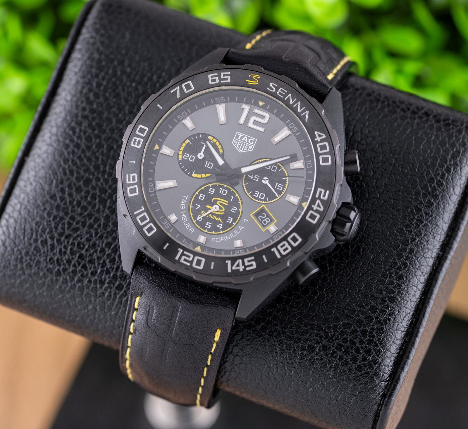 Tag Heuer Formula 1 Chronograph X Senna CAZ101AJ With Box & Papers!!