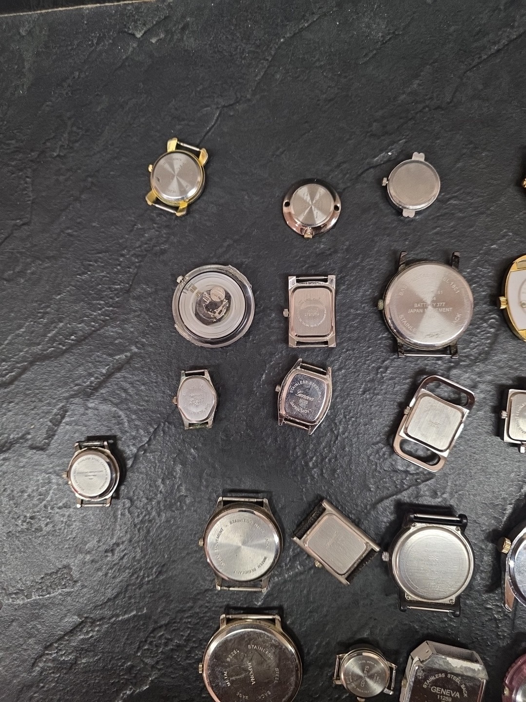 Lot Of 27 Wristwatches No Bands Untested See Pics Anne Klein Timex Seiko