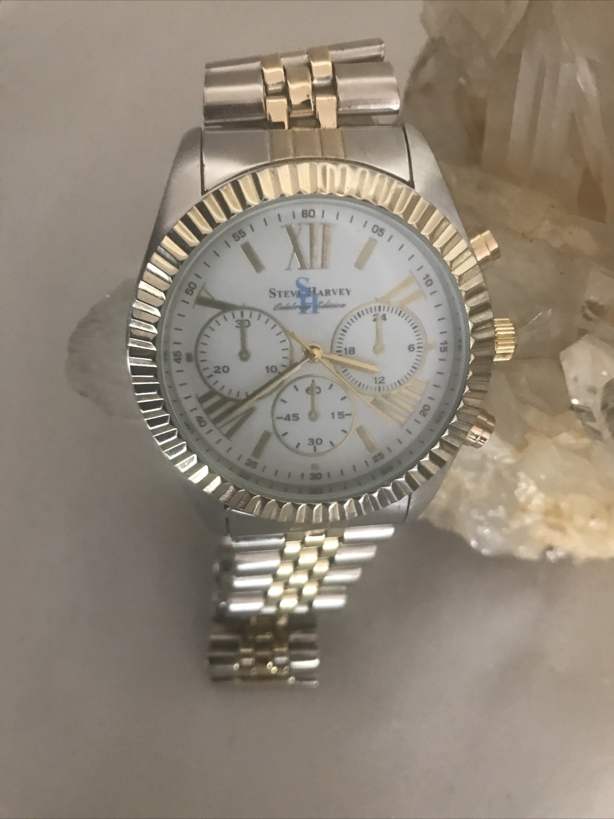 NOS Steve Harvey Celebrity Edition Mens Quartz Watch With New Battery