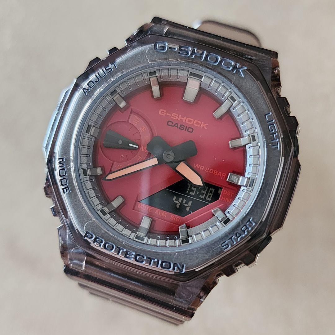 CASIO Casio G-SHOCK GMA-S2100 Red Red Custom