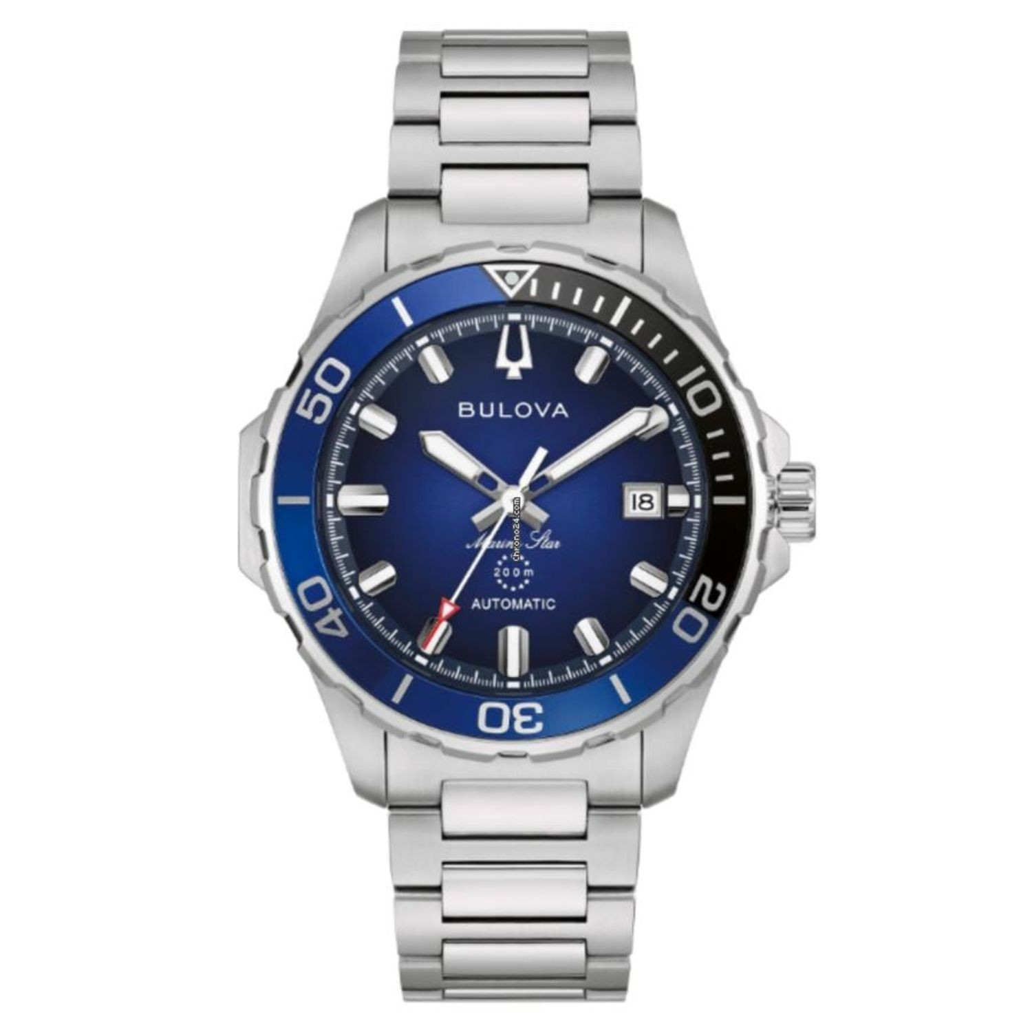 Bulova Men’s Marine Star Blue Dial Watch – 98B466