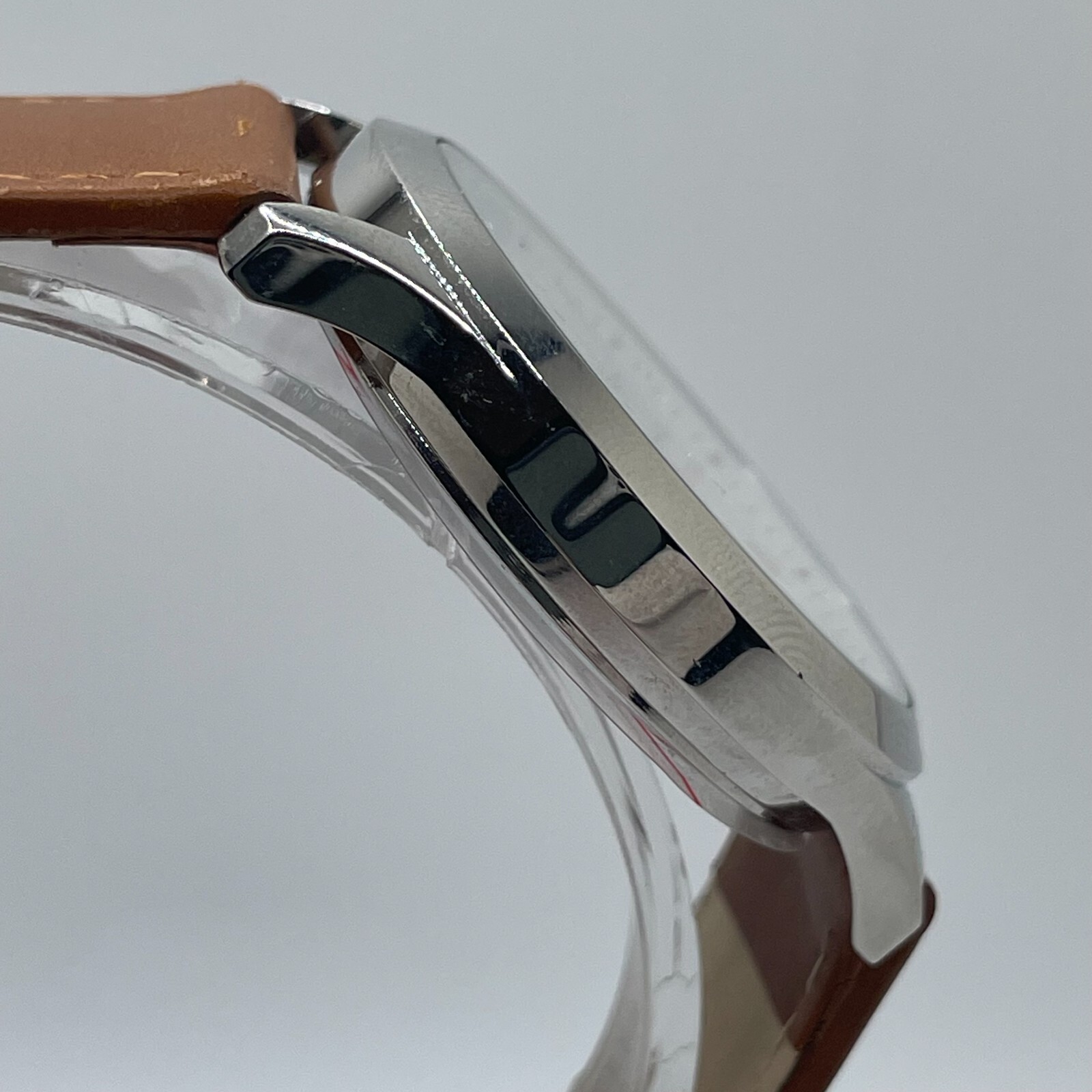 Titan Watch Mens TCS50 Date Quartz Analog Brown Leather Band Three Hands India