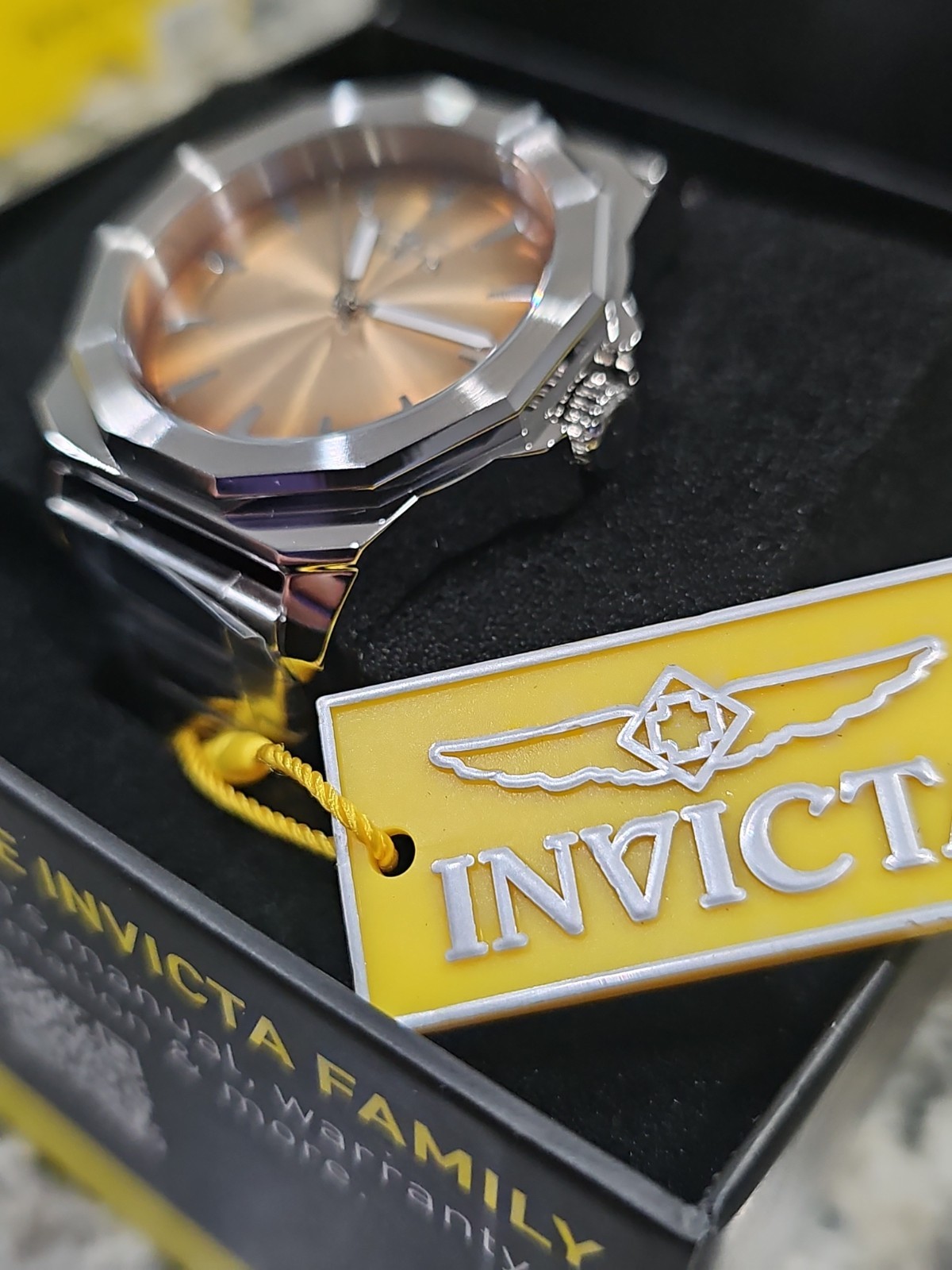 Invicta Speedway Dominus Men’s Watch Bronze/Gold Dial 42mm Stainless Steel Case
