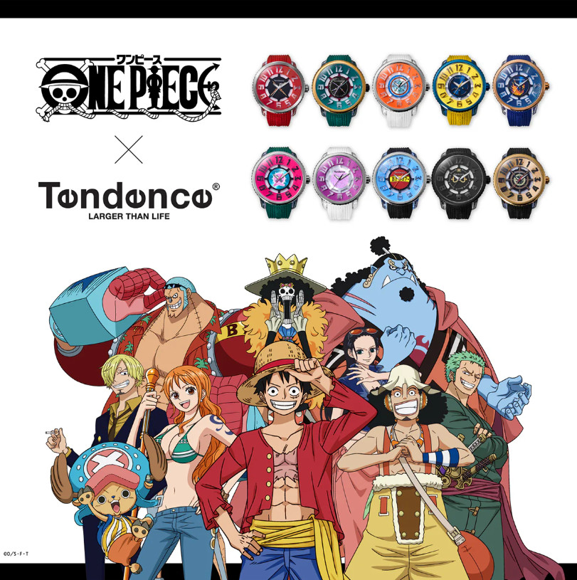 One Piece & Tendence Collaborated New Watch【Robin Model】