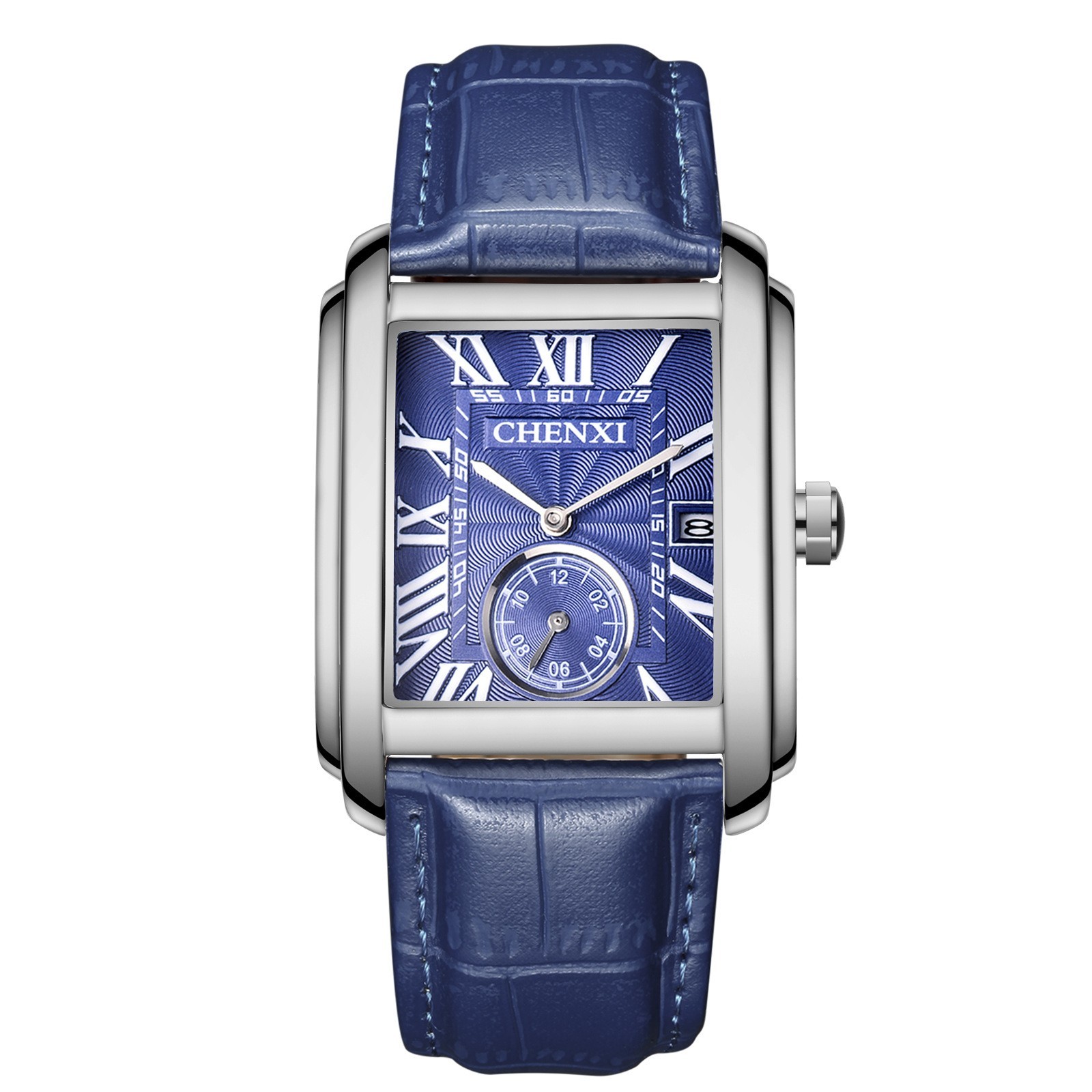 CHENXI Luxury Square Quartz Watch Strap Watch Men
