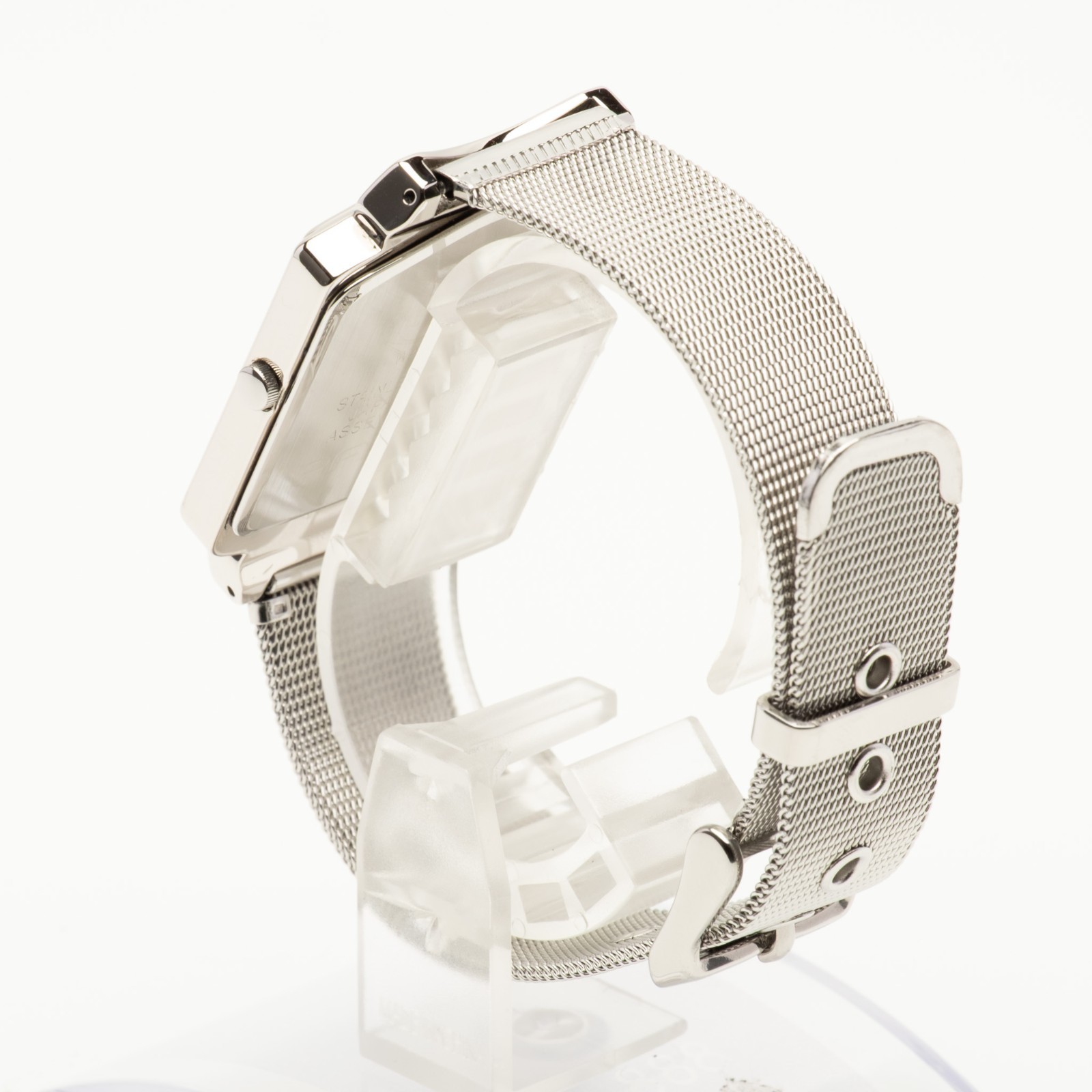Vintage [EXC+5] PA-NERO PC11-M001 Silver Dual Time 35mm Quartz Men’s Watch