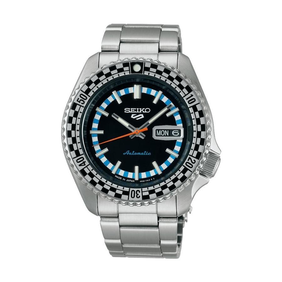 Seiko SBSA245 Automatic Watch 24J Seconds Stop Date Calendar Steel Hardlex 10ATM