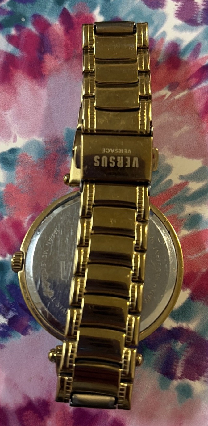 Versus Versace Moscona IP Yellow Gold Stainless Steel Women’s Watch