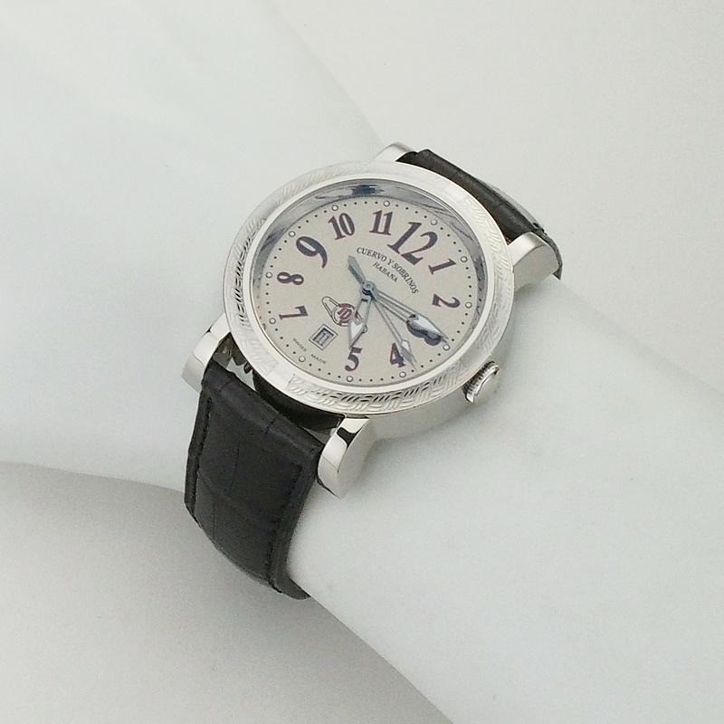 Cuervo y Sobrinos Vuelta a España 2008 Racer Model 3046-1TDE SS Gray 43mm Auto