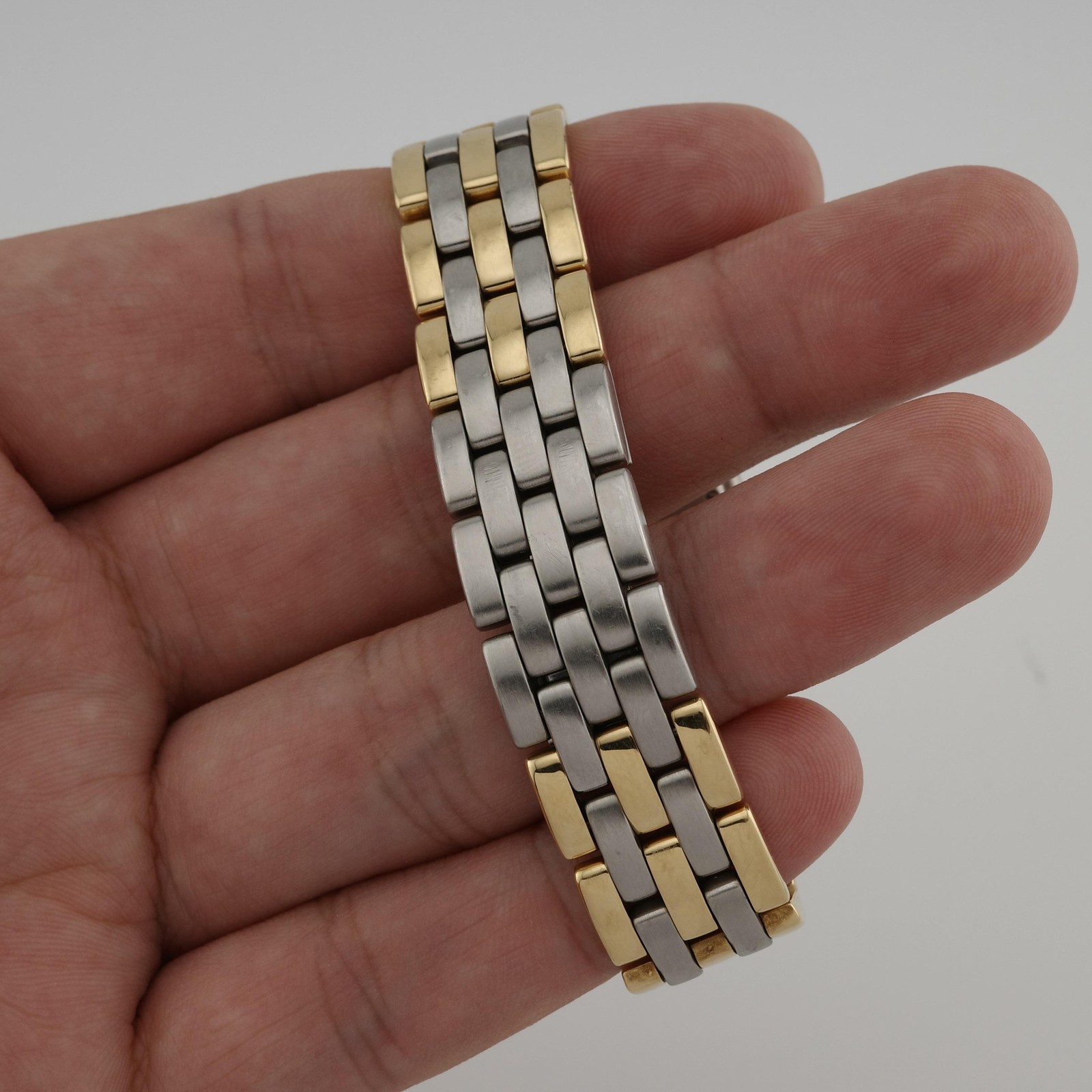 Two-Tone Cartier Panthère W25028B8 Medium Model Watch