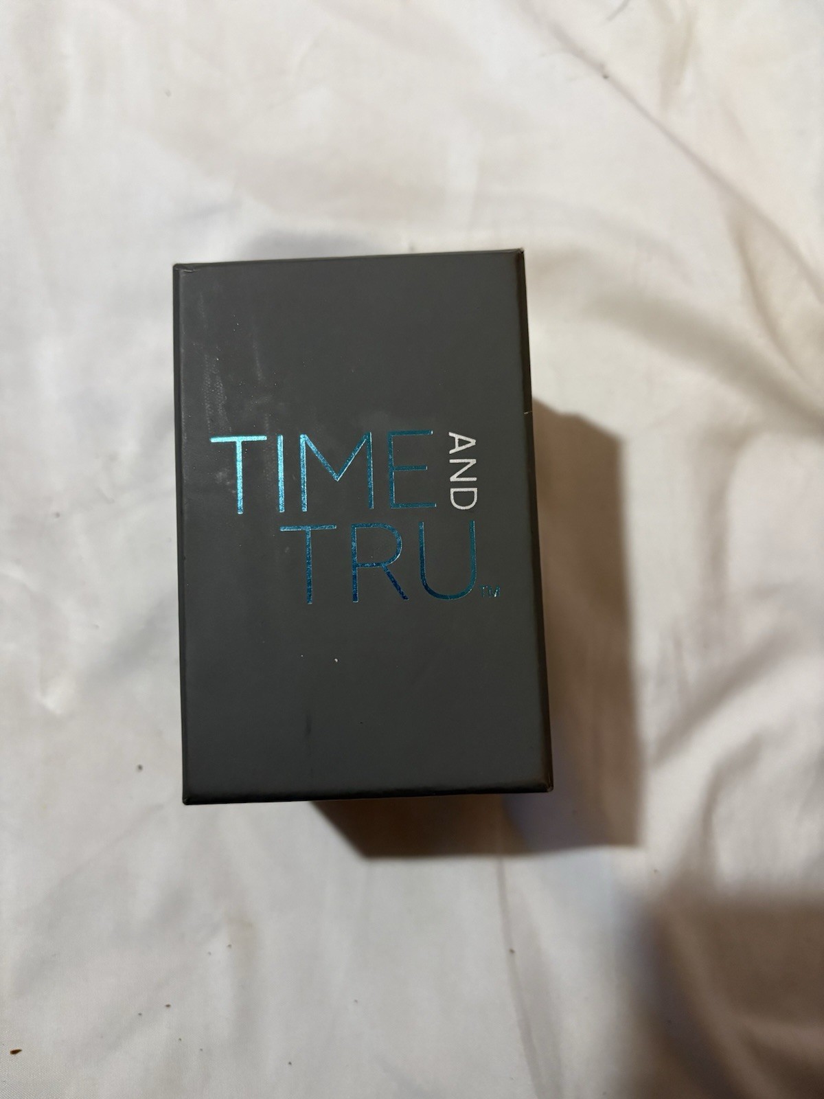 Time and Tru Silver Tone Crystal Accent Bracelet Wristwatch (NEW)
